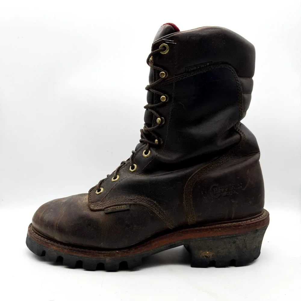 Chippewa thinsulate Leather Waterproof Insulate Sz 12 E #25408 0513